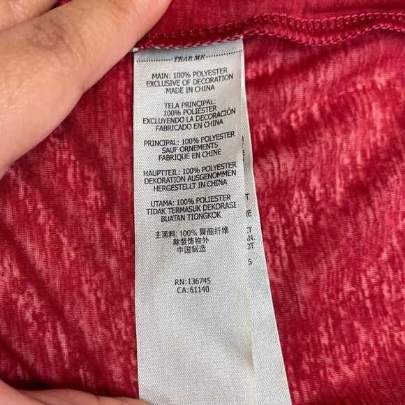 𝅺LORNA Jane NWT Superfine Active Muscle Tank Top in Dark Red Size Medium - Picture 13 of 16